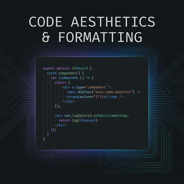 Aesthetics of Code: Formatting as Art
